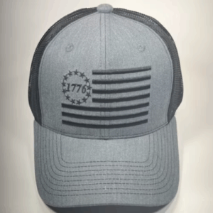 Black & Grey 1776 Hat