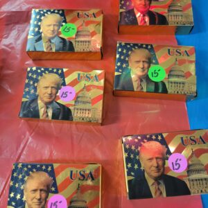 Gold Trump Playing Cards