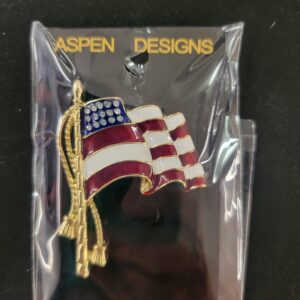 Large Flag Pin