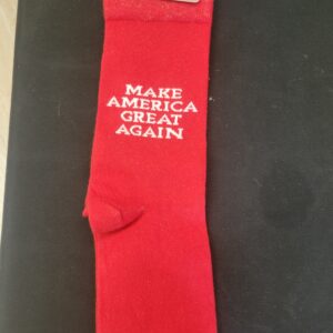 Red MAGA Socks