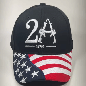 2AD Flag Hat Red, Black, Blue