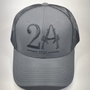 Black & Grey 2AD Trucker Hat