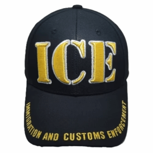 Black & Gold ICE Hat