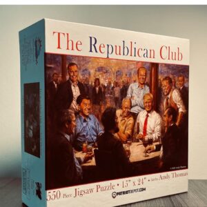500 Piece Three Presidents Puzzle