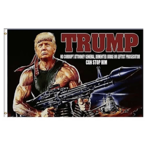 3 x 5 Rambo Trump Flag