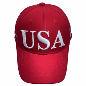 USA Hat White, Red, Navy, Black