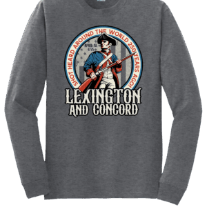 Lexington & Concord Long Sleeve Shirt - Grey