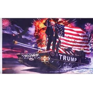3 x 5 Trump Tank Flag