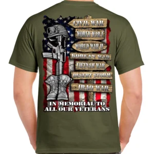 Green Veteran T-Shirt