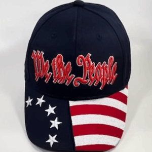 We The People Hat Navy, Red, White