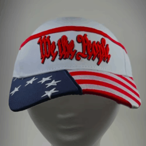 We The People Visor Red, Blue