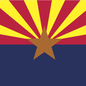 3 x 5 Arizona State Flag