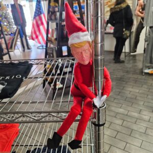 TRUMP ELF ON THE SHELF